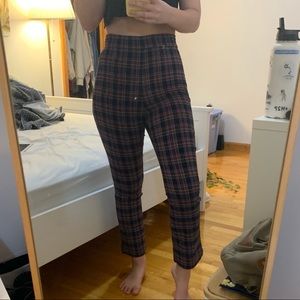 [NWOT] Lola Plaid Kick Flare Pants